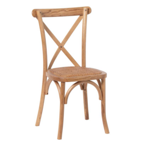 Brown Wooden Cross Back